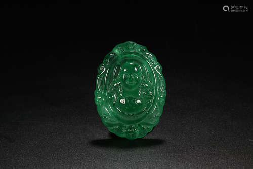 JADEITE BUDDHA PENDANT