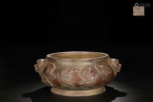 BRONZE EAR-CENSER