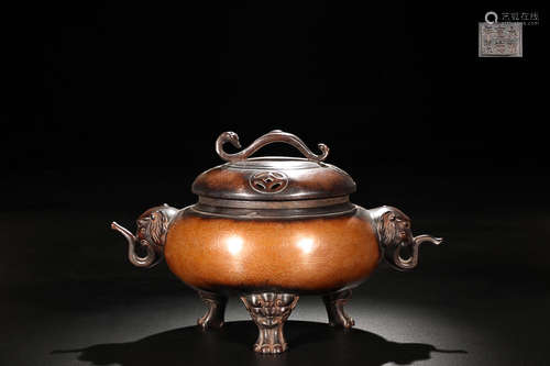 XUANDE MARK BRONZE CENSER