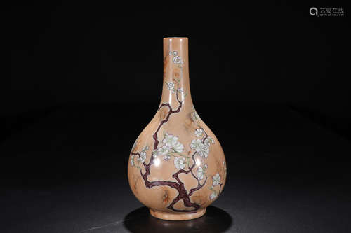 QIANLONG MARK GLAZE VASE