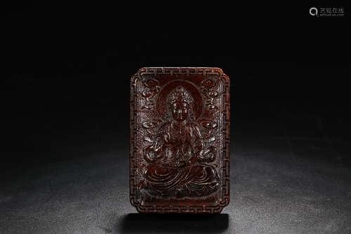 RARE MATERIAL GUANYIN PENDANT