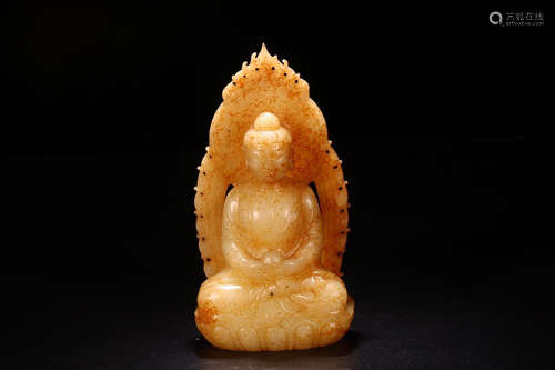 HETIAN JADE SAKYAMMUNI