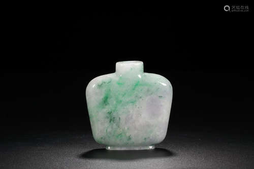 JADEITE SNUFF BOTTLE