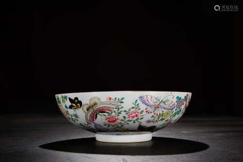 YONGZHENG' MARK FAMILLE ROSE BOWL