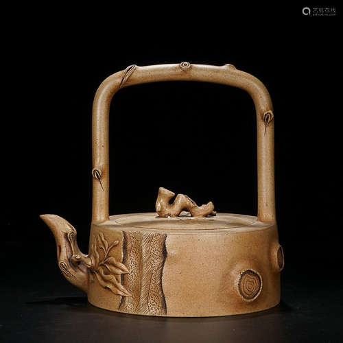 ZISHA LOOP HANDLE TEAPOT