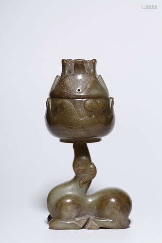 HETIAN JADE CENSER