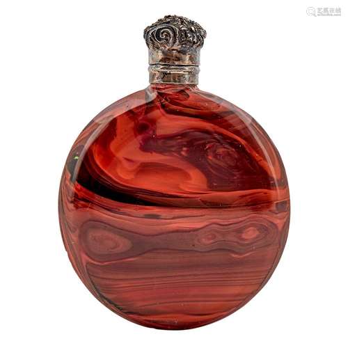 Chinese Maroon Glass Snuff Bottle