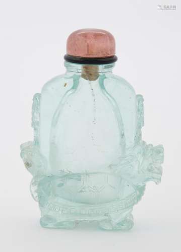 Chinese Aquamarine Snuff Bottle