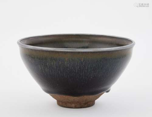 Chinese 'Hare's Fur' Teabowl