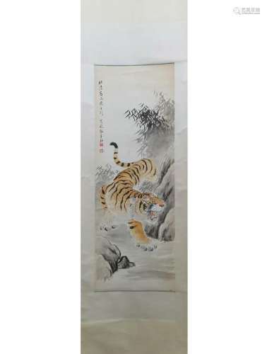 CHINESE INK AND COLOR PAINTING, ZHANG SHANMA