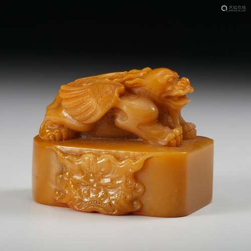 CHINESE TIANHUANG SOAPSTONE SEAL