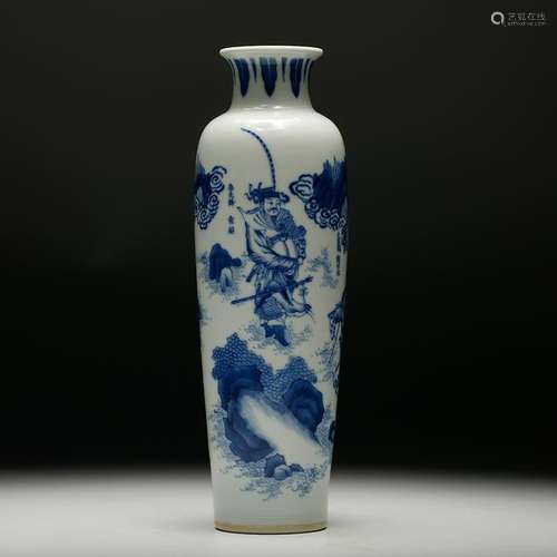 CHINESE BLUE WHITE PORCELAIN VASE