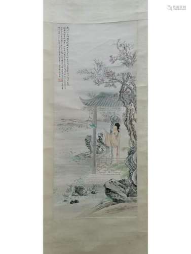 CHINESE INK AND COLOR PAINTING, FENG CHAORAN