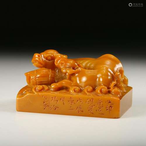 CHINESE TIANHUANG SOAPSTONE SEAL