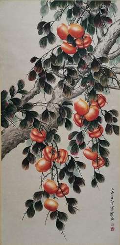 CHINESE PAINTING OF TREE, QI BAISHI