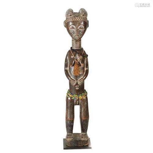 Kulango Female Ancestor Figure Kulango Tribe, Ivory