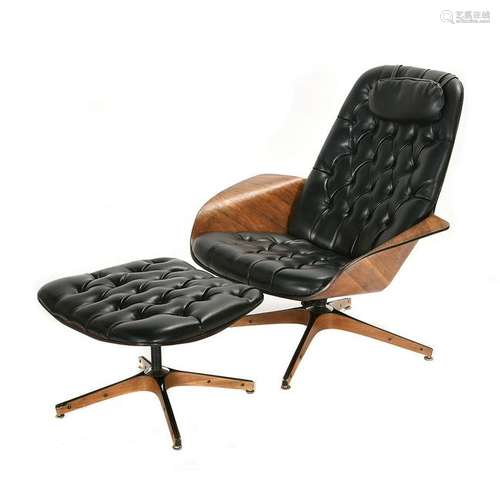 Mid-Century Modern George Mulhauser Mr. Chair for