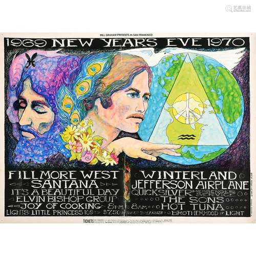 Santana / Jefferson Airplane New Years Eve 1969/1970