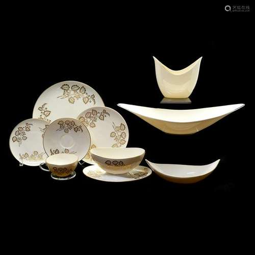 Lenox Porcelain Celeste Pattern Partial China Set, With