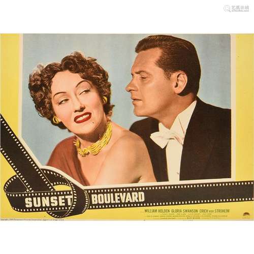 Sunset Boulevard (Paramount, 1950). Lobby Card