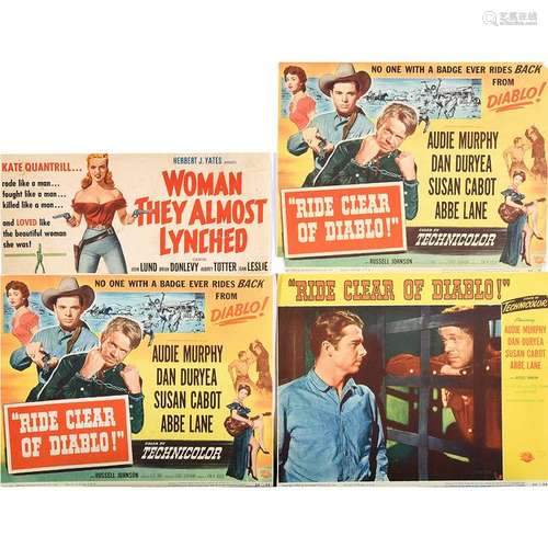 Western Movie Inserts and Lobby Cards