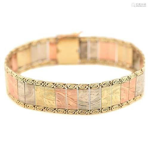 14k Gold Bracelet.