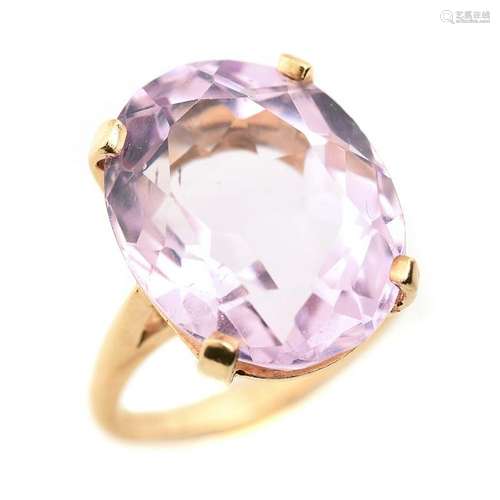 Amethyst, 14k Yellow Gold Ring.