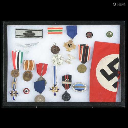 Collection of German World War I and World War Medals