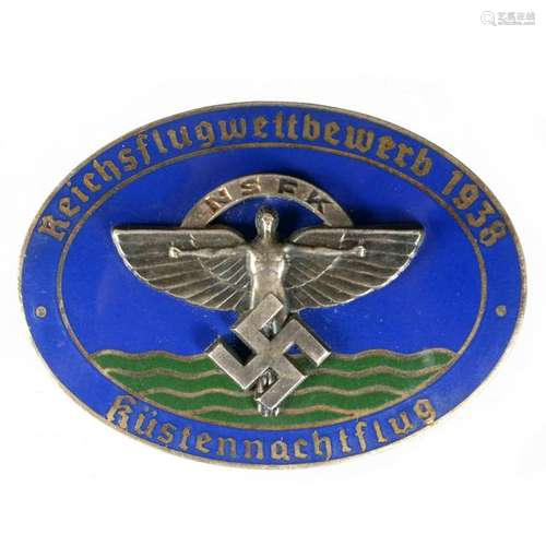 German World War II Enamel Badge