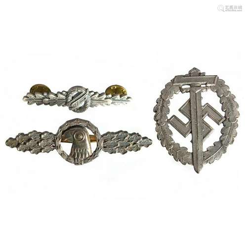 Lot of Two German Clasps.