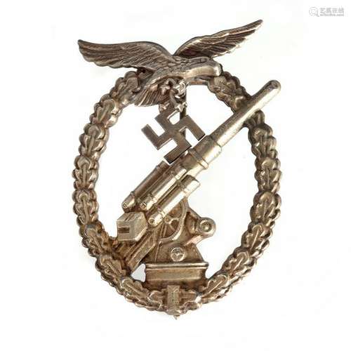 German World War II Luftwaffe Anti-Aircraft Badge