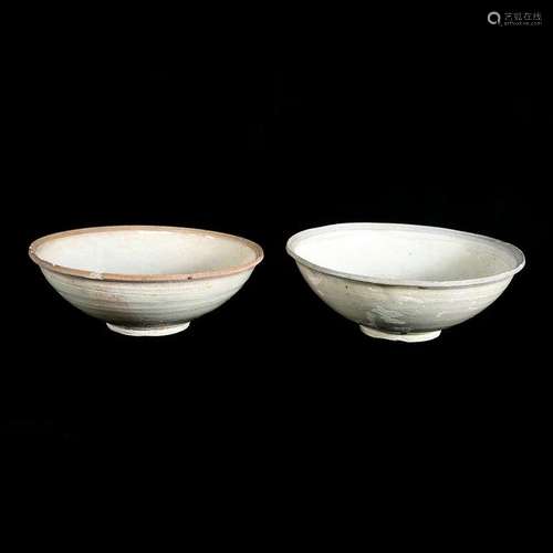 Two Ding Type  Ware Bowls