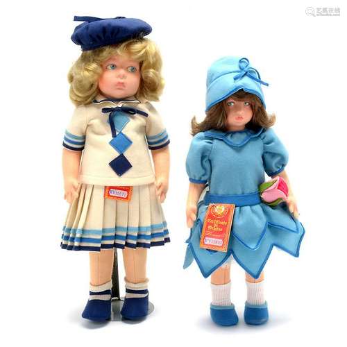 Two Lenci Dolls, 