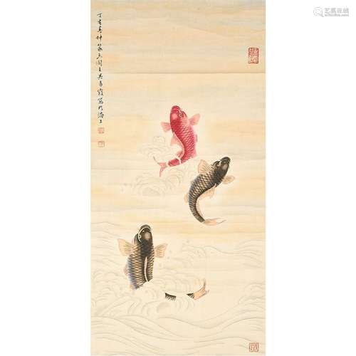 In the Manner of Wu Qingxia (1910-2008): Fish