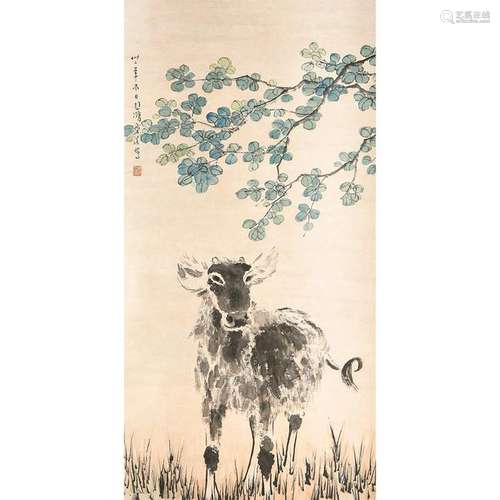 In the Manner of Xu Beihong: Deer