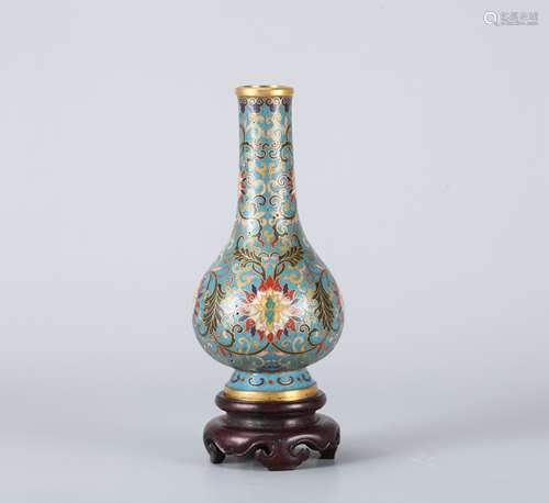 A Chinese Cloisonne Vase