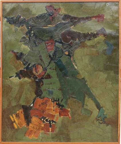 Joao Paulo, 1965 Large Abstract Painting