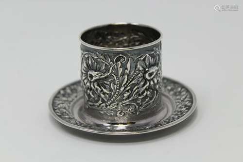 Antique Sterling Silver Cup