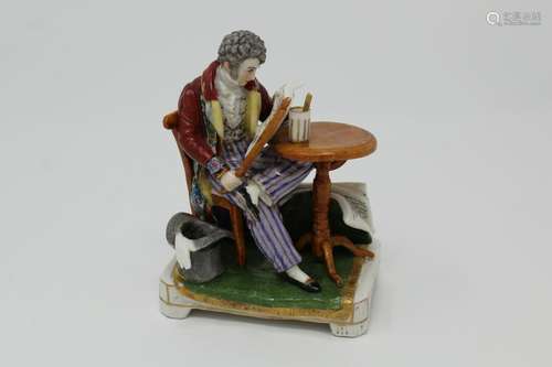 Antique Royal Vienna Porcelain Figure