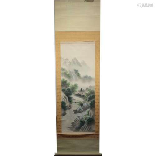 Signed, Chinese Scroll Painting