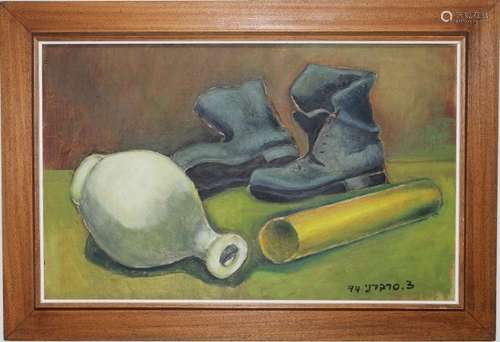 Eugenia Bergerman (Israel, 20th C.) Still Life Painting