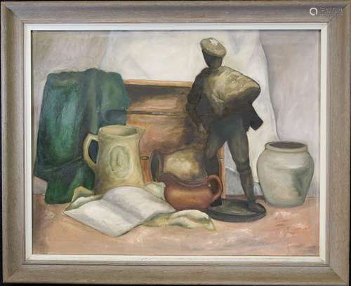 American School, 20th C. Still Life Painting