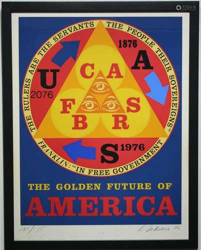 Robert Indiana (1928 - 2018) Serigraph