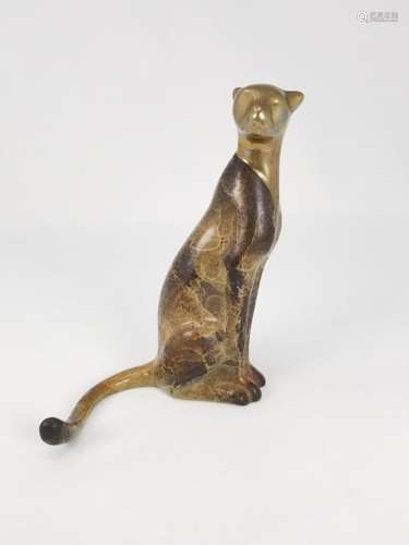 Loet Vanderveen  (1921 - 2015) Cheetah Bronze