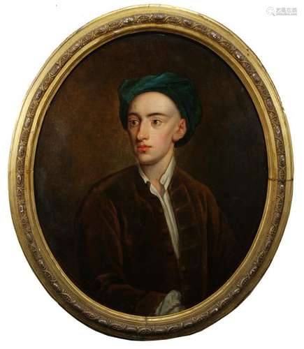 18th C. European School Portrait of a Gentleman