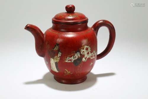 A Chinese Story-telling Fortune Tea Pot