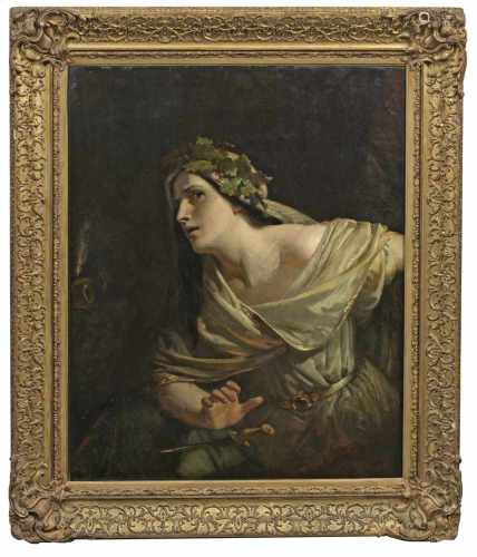 Anonymer MalerTätig im 19. Jh.)JudithDarstellung Judiths mit Eichenlaubkranz auf dem Haupt. Der Stil
