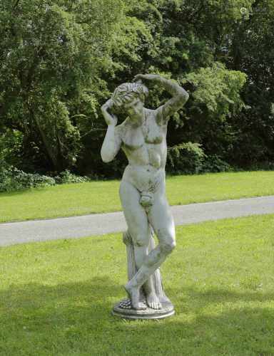 Italienischer Bildhauer(Tätig im 20. Jh.)Bacchus-Statue als Personifikation des HerbstesWeißer