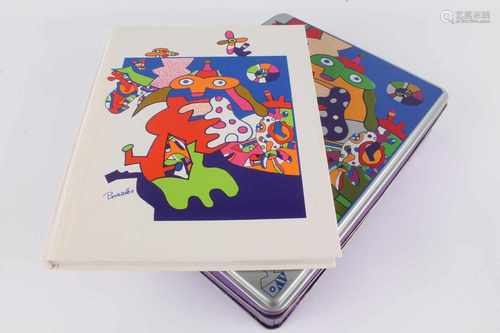 Alt Otmar Puzzles Buch in Metallbox, Otmar ALT (*1940), Mass 32 x 25 x 5,5 cm