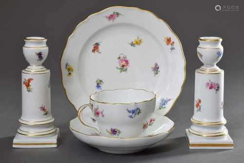 4 Teile Meissen 